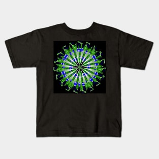 Green abstract Kids T-Shirt